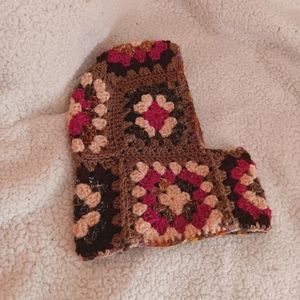crochet granny balaclava